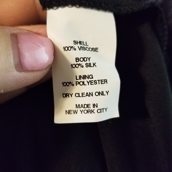 HUNTER BELL black overlay fuzzy stripe sleeveless spaghetti strap maxi dress - Picture 9 of 10